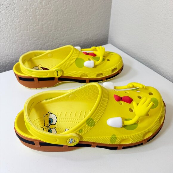 ? Crocs x SpongeBob SquarePants Classic Clogs {Men 10 / Women 12} Yellow EUC main image 8